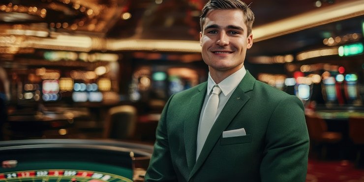 Antarmuka aplikasi mobile qqbonus menampilkan menu utama dengan opsi kasino langsung, sportsbook, dan slot